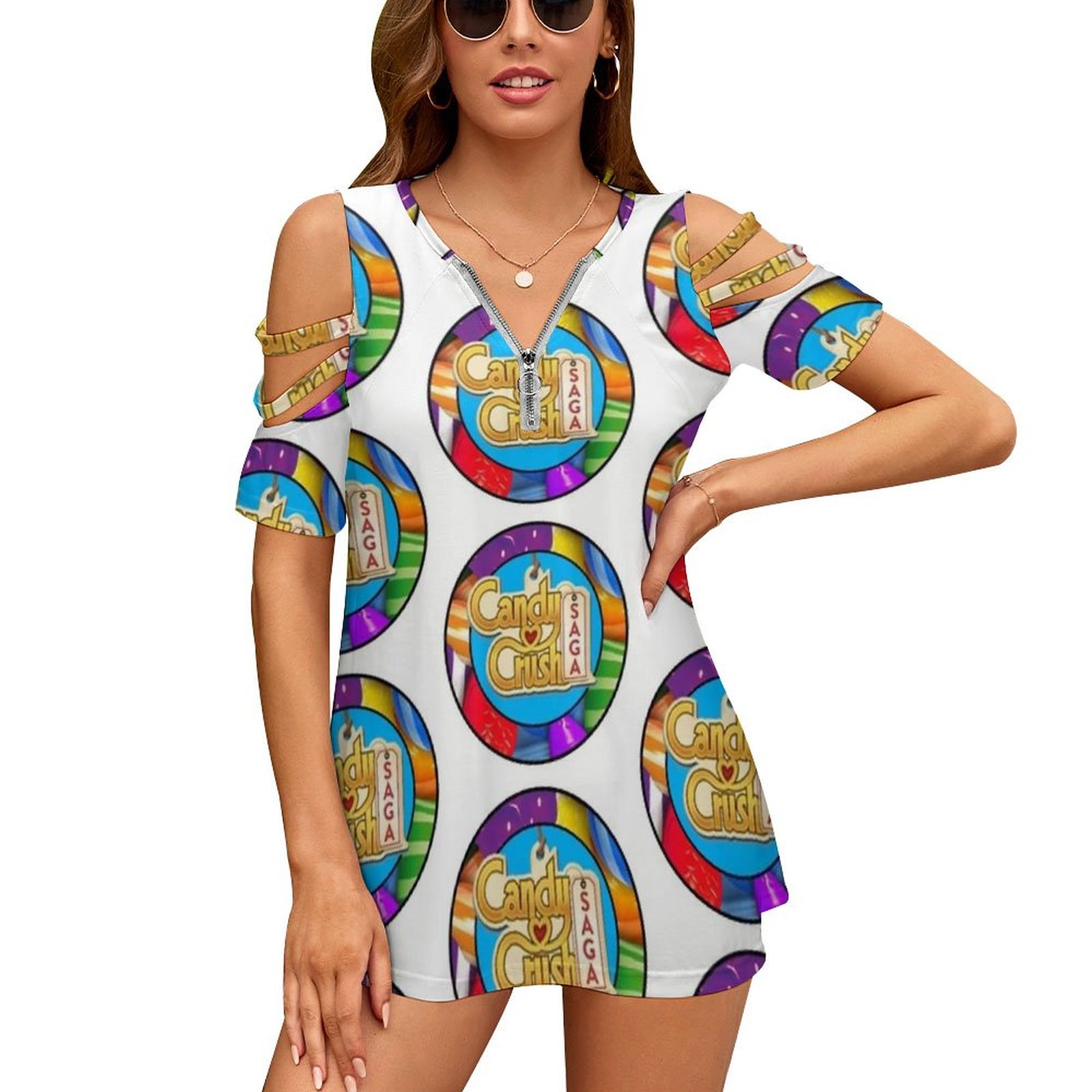 Women Accessories App - Candy Crush Rainbow Candy Dames Rits