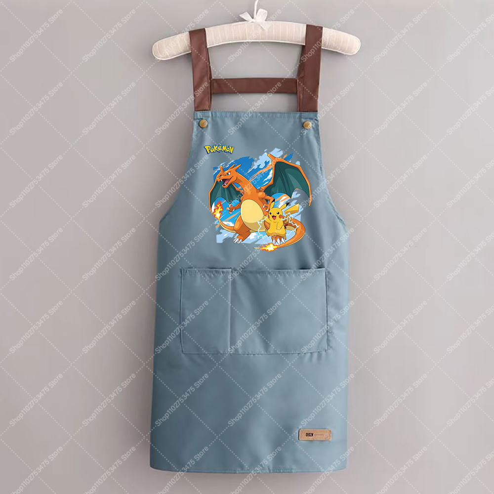 Women Kitchen Accessories - Vrouwen Mannen Mode Gedrukt Schort Cartoon