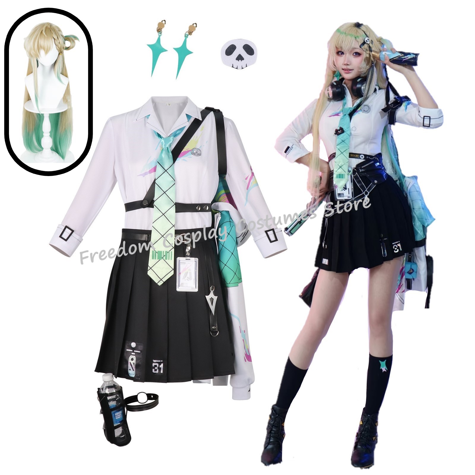 Women'S Accessories For Suit - Game Wuthering Waves Lynae Cosplay kostuum