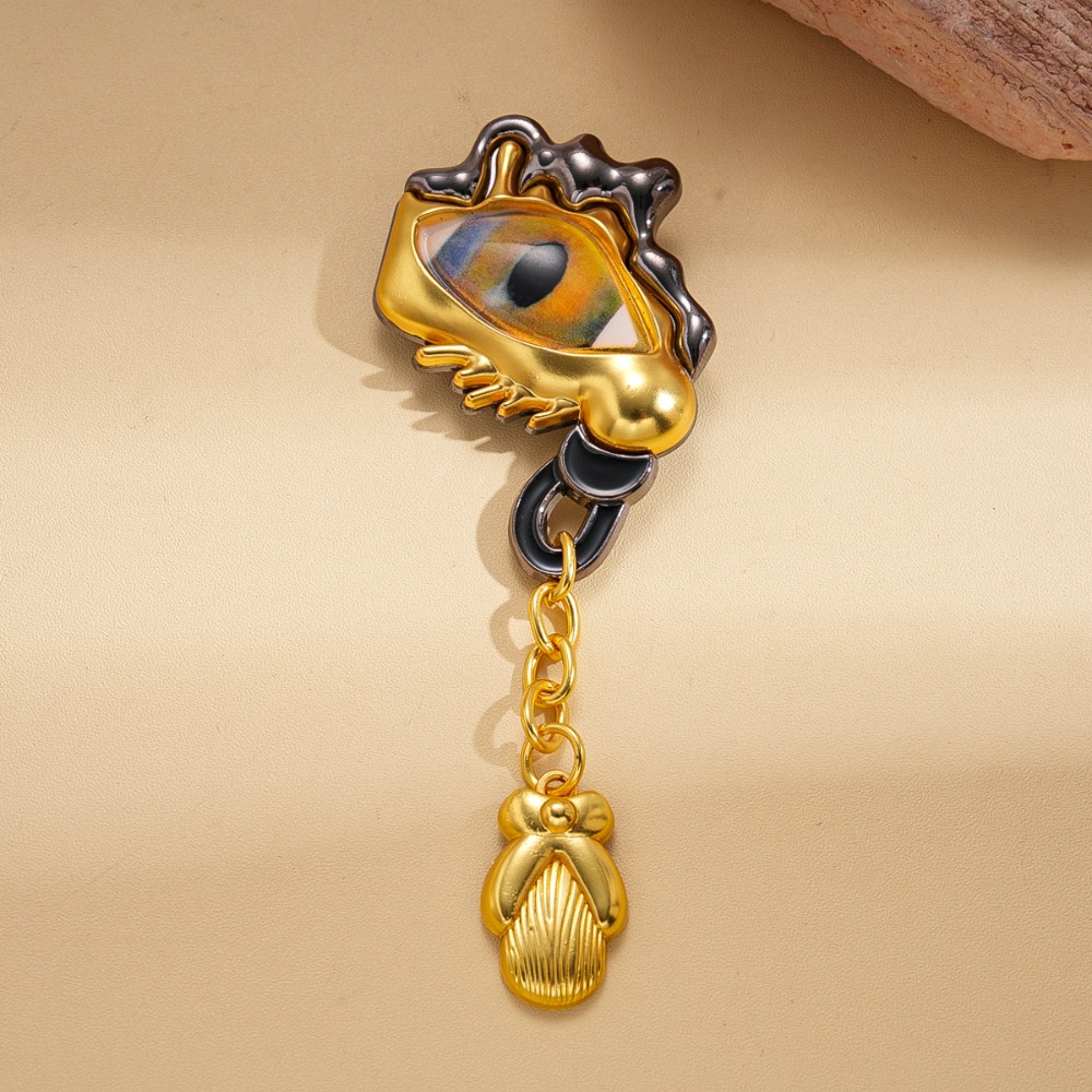 High-end metalen oogvormige dr - Women'S Accessories For Suit recensie en prijs