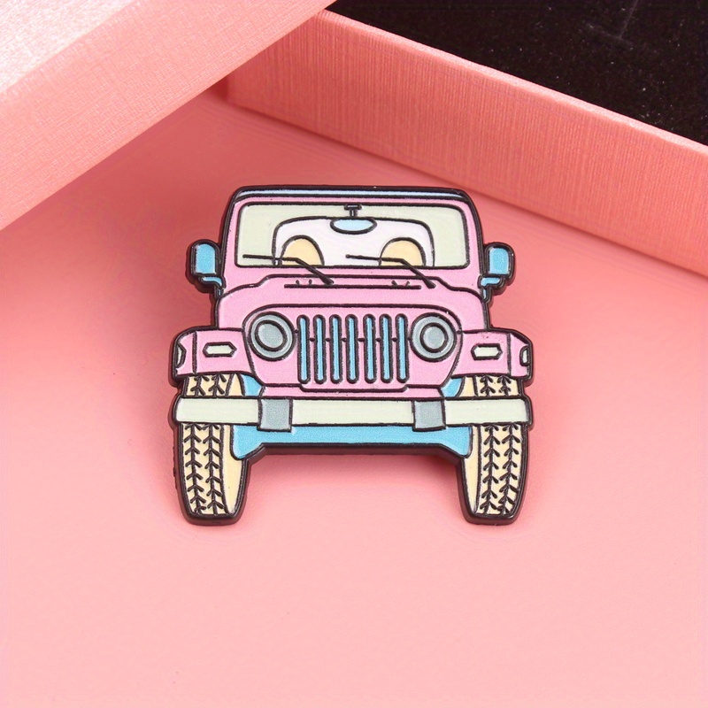 Schattige roze Jeep Cartoon em - Women'S Jeep Accessories recensie en prijs