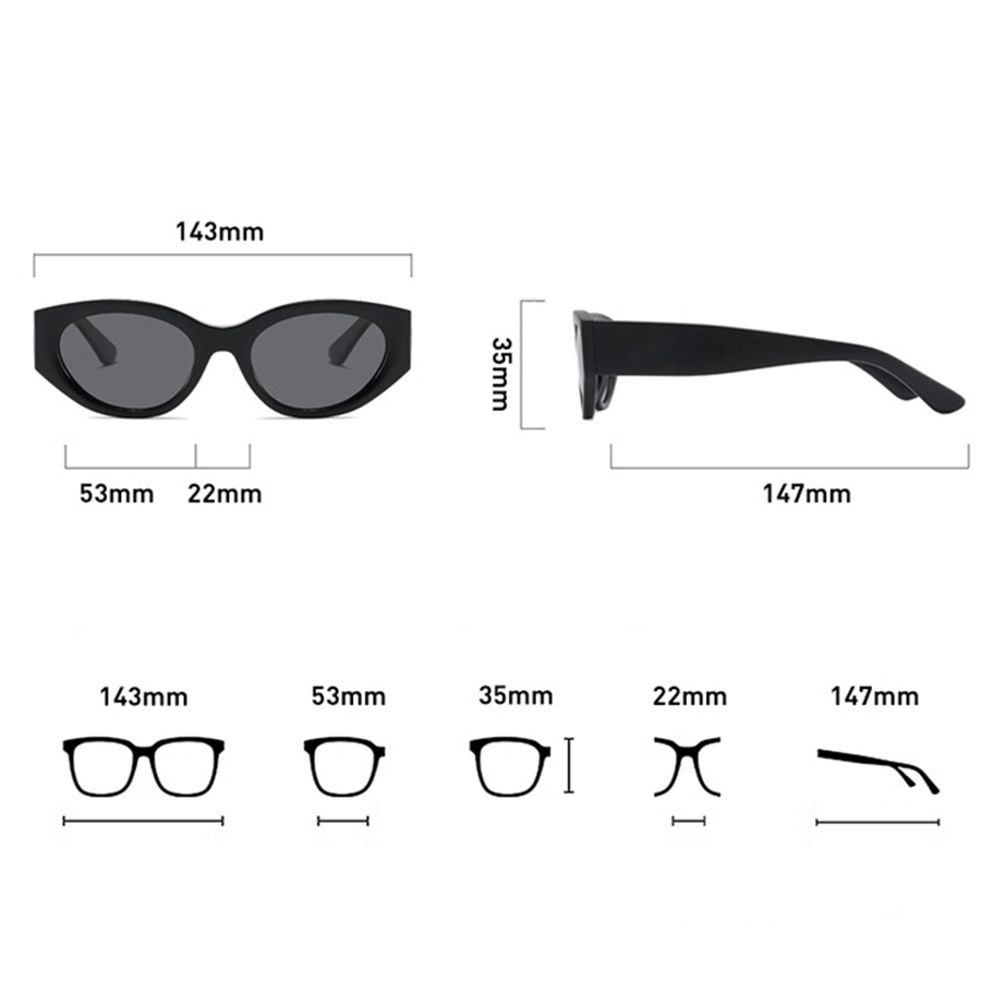 Dames Heren Klassieke Cat-Eye  - Accessories Brand For Women recensie en prijs