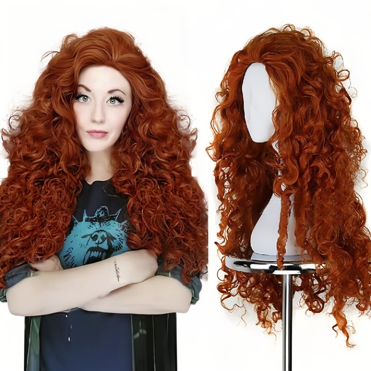 Anxin Brand Synthetische Haarw - Accessories Brand For Women recensie en prijs