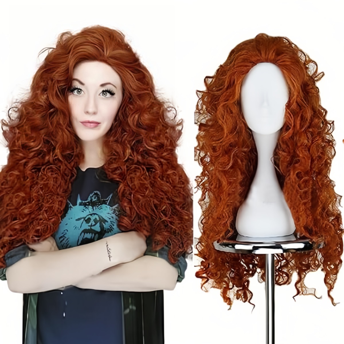Anxin Brand Synthetische Haarw - Accessories Brand For Women recensie en prijs