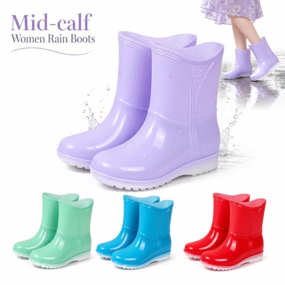 Mid-calf dames regenlaarzen wa - Women Kitchen Accessories recensie en prijs