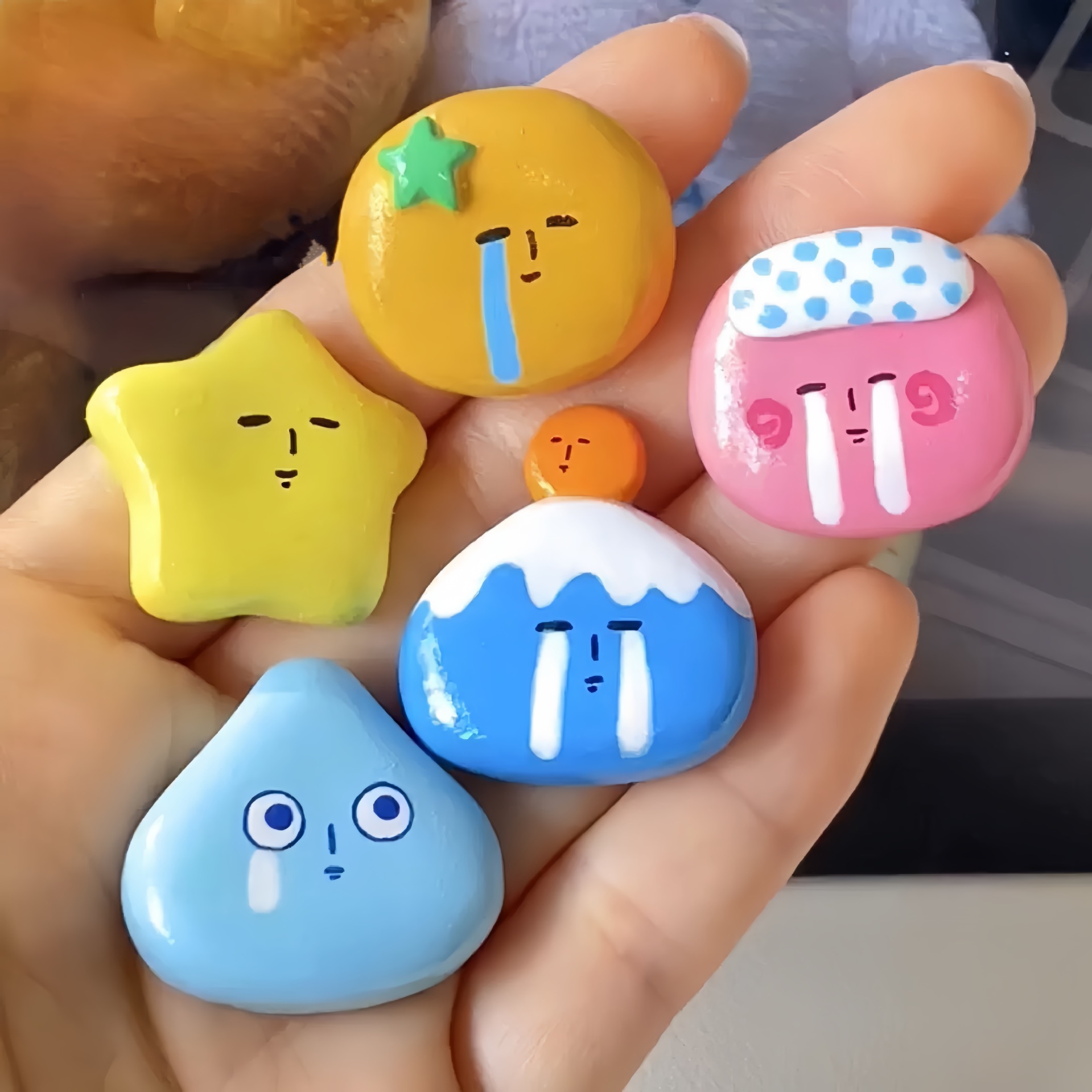 INS Crying Face Haarspeldjes C - Women Accessories Dropshipping recensie en prijs
