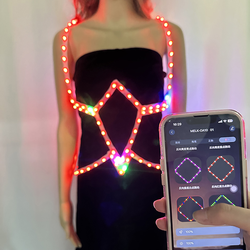 Gloeiende kleurrijke riem voor - Women Accessories App recensie en prijs